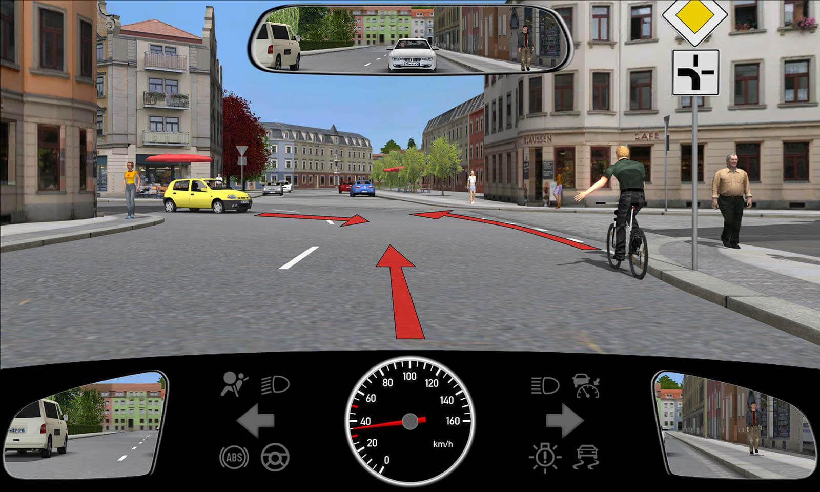 In Welcher Reihenfolge Müssen Die Fahrzeuge Hier Weiterfahren