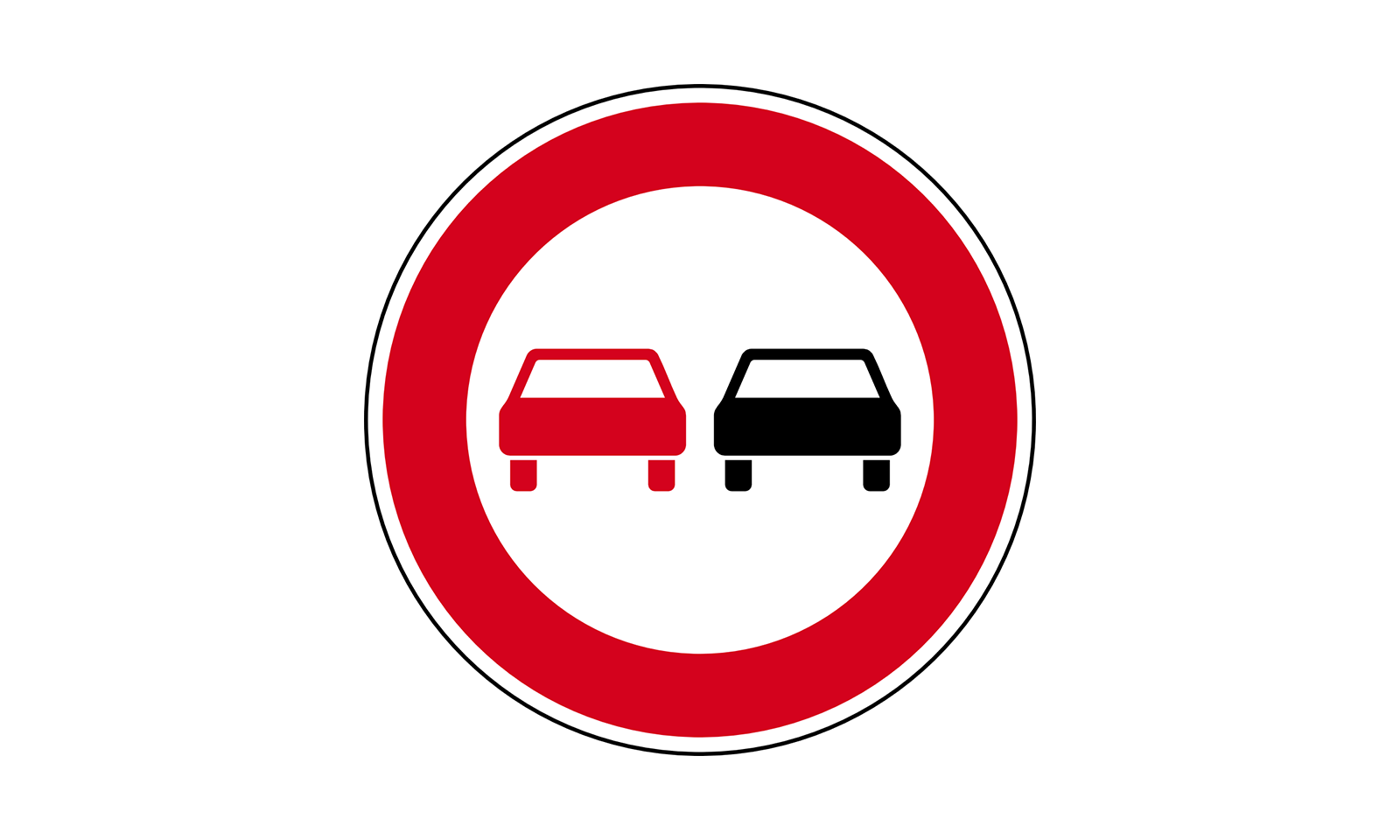 Welche Fahrzeuge dürfen Sie bei diesem Verkehrszeichen überholen? (FrageNr. 1.4.41129)