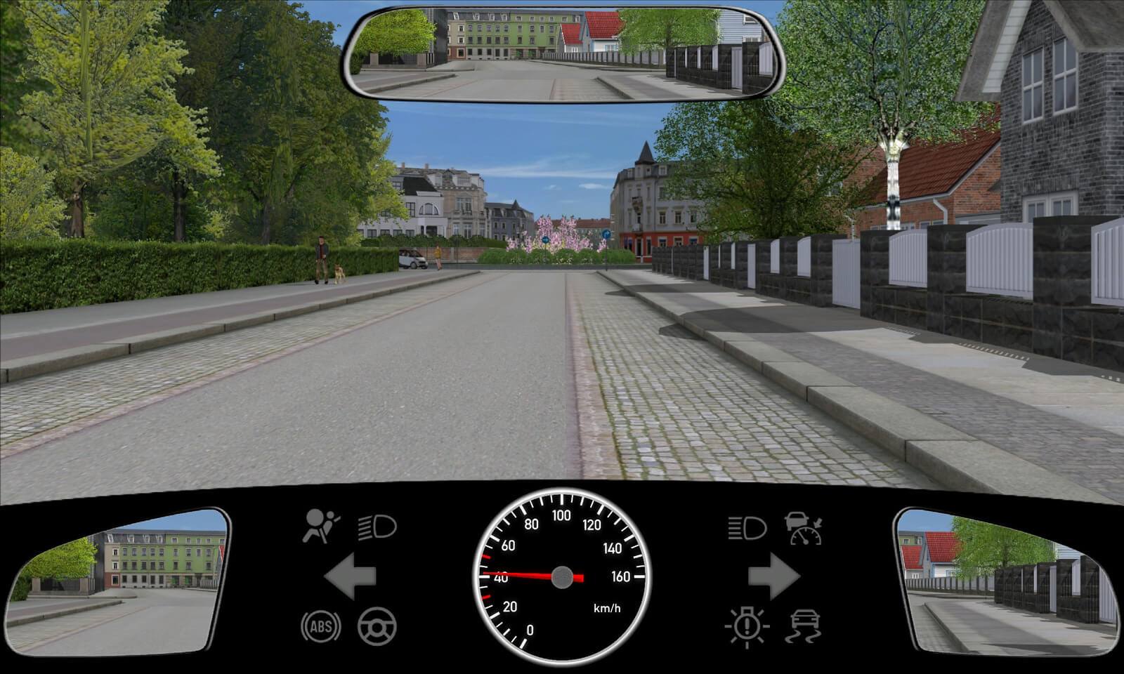 Sie fahren sehr schnell in eine enge Kurve. Was kann passieren, wenn Sie plötzlich stark bremsen